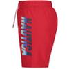 Nautica Boys' Swim Trunk with UPF 50+ Sun Protection, Vert Logo Carmine, 10-12 view 4