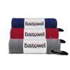 Bait Towel 3 Pack Fishing Towels with Clip, Plush Microfiber nap Fabric, 16x16, The Original Bait Towel Value 3 Pack (Navy-RED-Silver)