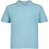 Calvin Klein Boys' Short Sleeve Micro Pique Solid Polo, Blue Elixer, 18-20 view 1