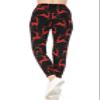 Leggings Depot Women's High Waist Print Jogger Track Pants with Pockets-S658, Reindeer Plaid, Medium view 3