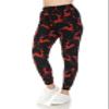 Leggings Depot Women's High Waist Print Jogger Track Pants with Pockets-S658, Reindeer Plaid, Medium view 4