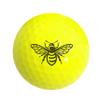 Yellow Golf Balls - Print a Photo, Text, or Logo - Create a Custom Gift for Golfers - 12 Pack view 2