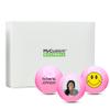 Light Pink Customized Golf Balls - Personalize with a Monogram, Image, or Logo - 12 Pack view 1