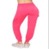 ALWAYS Cargo Jogger Pants for Women, High Waisted Sweatpants with Pockets, Super Soft Casual Lounge Pants for Athletic Yoga & Gym, Cotton Drawstring Trousers, Neon Pink 3XL view 3