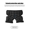 3D Protection Hip Butt EVA Paded Crush Guard Tailbone Impact Pad Ski Ice Skating Snowboard (Size : X-Large) view 4