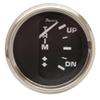 Faria Boat Trim Gauge GP4491A | Evinrude Euro Black 2 Inch view 1