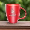 Rico Industries NCAA Ball State Cardinals Sunburst Red 18oz Laser Engraved Ceramic Lustre Mug view 4