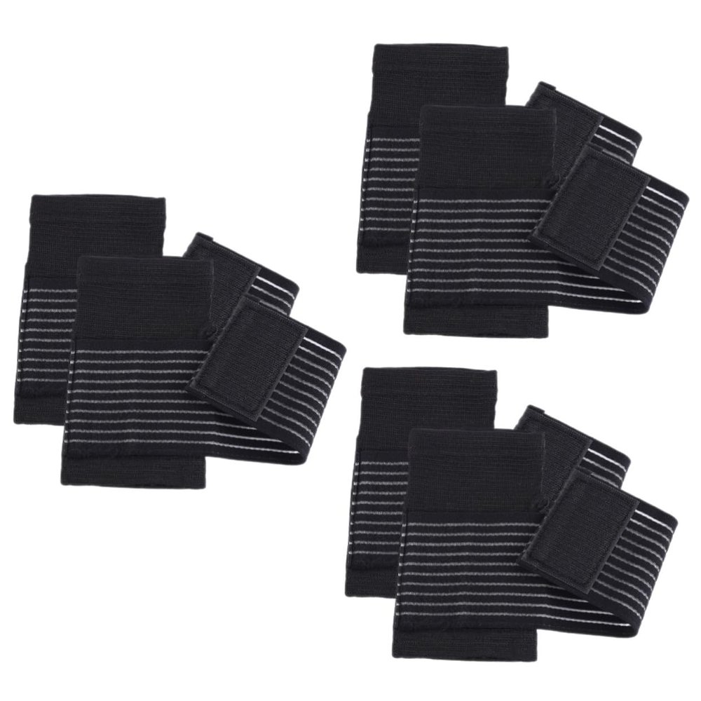 Healvian 6pcs Breathable Wrist Wraps for Workout Sports Hand Brace for Men Women Lightweight Stretchy Wrist Support for Weightlifting and Training Activities