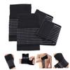 Healvian 6pcs Breathable Wrist Wraps for Workout Sports Hand Brace for Men Women Lightweight Stretchy Wrist Support for Weightlifting and Training Activities view 3
