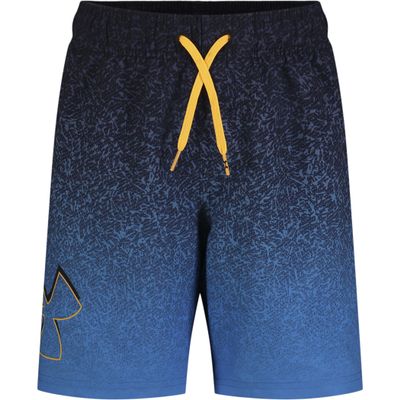 Under Armour Boys' Volley Swim Trunks with UPF 50+ Sun Protection, Quick Dry Bathing Suit Shorts, Viral Blue Tip, YL