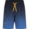 Under Armour Boys' Volley Swim Trunks with UPF 50+ Sun Protection, Quick Dry Bathing Suit Shorts, Viral Blue Tip, YL view 1