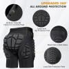BAHREL 3D Hip Protection EVA Butt Pads Protective Padded Shorts Protective Gear Guard Impact Pad for Skiing Ice Skating Snowboarding (Size : X-Large) view 4