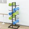 SUYUDD Large Yoga Mat Rack Floor Stand Yoga Mat & Foam Roller Holder Holds Mats Home Gym Storage Organizer Shelf for Exercise Mats & Pilates Mats view 2