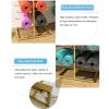 SUYUDD Large Yoga Mat Rack Floor Stand Yoga Mat & Foam Roller Holder Holds Mats Home Gym Storage Organizer Shelf for Exercise Mats & Pilates Mats view 4