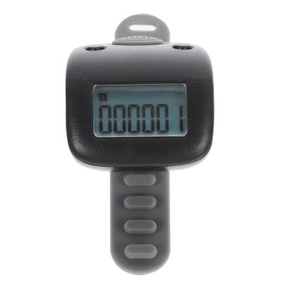 Happyyami Digital Finger Counter Clicker Rechargeable Manual Tally Counter with Ring for Sports Knitting and Lap Counting Activities