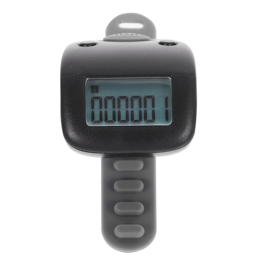 Happyyami Digital Finger Counter Clicker Rechargeable Manual Tally Counter with Ring for Sports Knitting and Lap Counting Activities