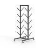 SUYUDD Floor-Standing Yoga Mat Rack, Multilayer Storage Rack for Yoga Mat/Foam Roller, Gym Workout Equipment Storage Rack for Home Workouts - Hold 8~14 Yoga Mats view 1