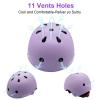 CELOID Kids Bike Helmet,Toddler Skateboard Helmets for Ages 5-6 Years Boys Girls,Adjustable Multi-Sport Bicycle Skateboarding Roller Skating Scooter Balance Bike Helmet,Violet view 2