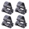 4Pcs Diving Snorkel Buckle Dive Gear Scubas Diving Part Pipe Shelf Brackets Snorkel Keeper Clip Snorkel Clip Replacement Snorkel Clip Snorkel Holder Snorkel Retainers Air Tube Keeper Diving Snorkeling view 1
