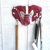 College Bronze Alabama Crimson Tide Storage and Organization Wall Hook Rack view 2