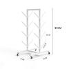 SUYUDD Floor-Standing Yoga Mat Rack, Multilayer Storage Rack for Yoga Mat/Foam Roller, Gym Workout Equipment Storage Rack for Home Workouts - Hold 8~14 Yoga Mats view 2
