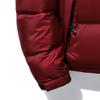SWJGLITTR Men's Stand Collar Padded Jacket Thicken Patchwork Windproof Hooded Outwear Color Block Slim Fit Winter Warm Coat (3XL ,Red) view 4