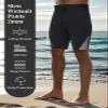 Owntop Neoprene Shorts for Men, 2MM Neoprene Wetsuit Pants, Adjustable Waistband, Lightweight Flexible for Surfing, Diving, Swimming, Jet Ski (Men's Gray, XL) view 2