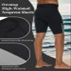 Owntop Neoprene Shorts for Men, 2MM Neoprene Wetsuit Pants, Adjustable Waistband, Lightweight Flexible for Surfing, Diving, Swimming, Jet Ski (Men's Gray, XL) view 3