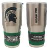 Boelter Brands NCAA Stainless Steel Double Wall Vacuum Insulated Game Day Ultra 30oz Travel Tumbler (Michigan State Spartans Brushed Metal) view 1