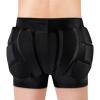 BAHREL Protective Padded Shorts EVA Paded Short Pants 3D Hip Protection and Tailbone Crash Pad Impact Shorts for Skiing Skating Snowboarding (Size : X-Large) view 4