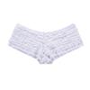 SHARICCA Womens Sexy Mesh Ruffle Panties Booty Boy Shorts Underwear (White, L/XL) view 4