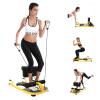 Multifunction Sissy Squat Machine, Deep Squat Bench, Hip Thrust Machine Sit up Exercise Set U-Shape view 3