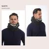 PLBSE Cycling Windproof Scarf Hat, Unisex Adults, Black, Beanie, Cycling Hat, One Size Fits Most, Warm Face Cover, Winter, Solid, Casual view 4