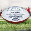 Personalized Grandson Football Gift from Grandpa - Custom from Grandpa - Personalized Football for Grandson - Birthday Gift for Grandson from Grandpa view 2