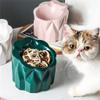 Pink Pet Bowl Ceramics Cats Bowl Raised Small Dog Bowl Ceramic Cute Pet Products Food Feeder (Color : E Size : One Size) (C One Size) view 2