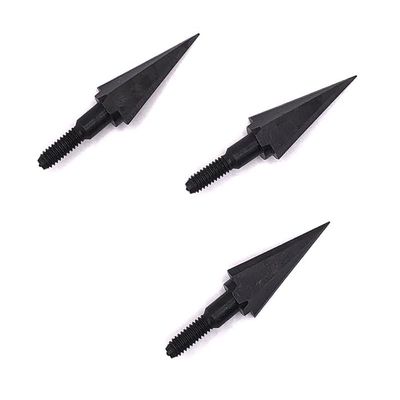 KTGCOZS Pack of 10 Replacement Part New 100grain Metal Arrowhead Broadhead Hunting Arrow Head Recurve Bow Practice