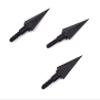 KTGCOZS Pack of 10 Replacement Part New 100grain Metal Arrowhead Broadhead Hunting Arrow Head Recurve Bow Practice view 1
