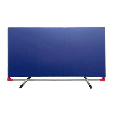 YLQFGUVWK Foldable Table Tennis Screen, Training Court Portable Privacy Partition Screen, for Schools, Stadium Table Tennis Court Fence Surround Obstacle Blocks (Size : 140x75CM-10PCS)