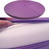 Purple Crash Mat for Pole Dancing, 3ft/3.5ft/4ft/4.5ft/5ft/5.5ft/6ft/6.5ft Large Round Folding Portable Pole Dance Crash Mat, 1.2in/2in/4in Thick Gymnastics Crash Landing Mat Pad ( Color : 110cm/3.6ft view 1
