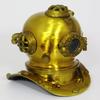 Divers Helmet 12" Miniature Brass Finished Diving Helmet Home Decor | Nautical Table top Diving Helmet | Looks Premium for Christmas New Year view 4