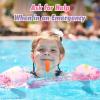 HeySplash Swim Vest for Kids, Toddler Pool Floaties Fit 22-44 Lbs, Swimming Vest with Adjustable Strap, Swim Jacket Water Wings Arm Floats, Puddle Beach Boat Jumper for Boy Girl Age 2-5, Pink Whale view 3