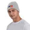 IMEEGIEN Flag of Detroit Beanie Hat for Men Women Soft Warm Knit Skull Cap Winter Hats Ski Hat Gray view 4