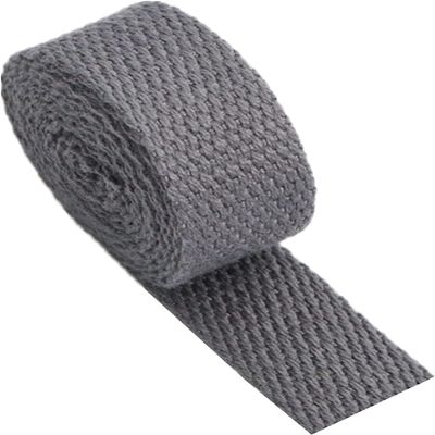 Cotton Webbing,Cotton Bag Strapping, Webbing Strap, Cotton Upholstery Webbing for Bag Straps Rucksack Backpack Luggage Cargo Strapping Belts(Color:Blu, Size : 50MM x 10Yards) (Color : Grijs, Size :