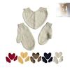 DNCG Couple Gloves, Warm Gloves, One-Piece Gloves, Couple Hand Gloves, Couple Gift Gloves,Knitted Couple Gloves (Gray) view 1