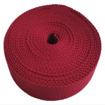 VIGANI Cotton Webbing,Cotton Bag Strapping, Cotton Webbing Strap 50mm, Upholstery Webbing Tape for Bags Chairs Handles(Color:Blu, Size : 50MM x 10Yards) (Color : Red, Size : 50MM x 10Yards)