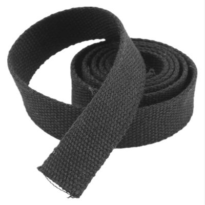 Cotton Webbing,Cotton Bag Strapping, Cotton Webbing Strap 20mm, 3/4 inch Upholstery Webbing Tape for Bags Chairs Handles(Color:Blu, Size : 20MM x 10Yards) ( Color : Black , Size : 20MM x 10Yards )