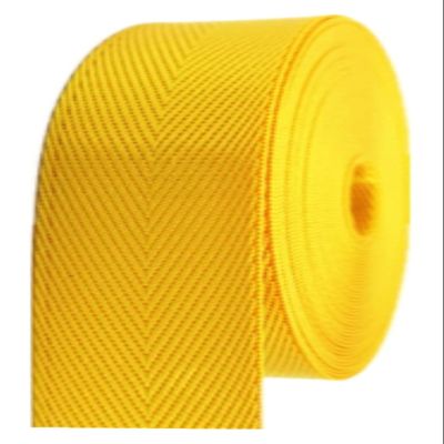 VIGANI Webbing Strap 25mm 38mm, Nylon Herringbone Twill Upholstery Webbing Straps for Bags(Color:Red, Size : 38MM x 5Yards) (Color : Unique Colour, Size : 25MM x 5Yards)