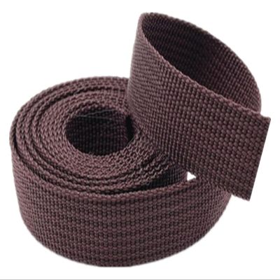 50mm, Heavy Duty Polypropylene Tape for Bags, Rucksack, Backpacks, Luggage/Cargo Strapping, Belts,DIY Craft(Color:Wit, Size : 50MM x 2 (Color : Coffee, Size : 50MM x 5Yards)