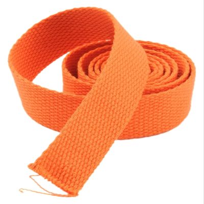 Webbing Strap,Cotton Webbing Straps for Bags Luggage Cargo Strapping,10Yard/roll(Color:Wit, Size : 50MM) (Color : Oranje, Size : 38MM)