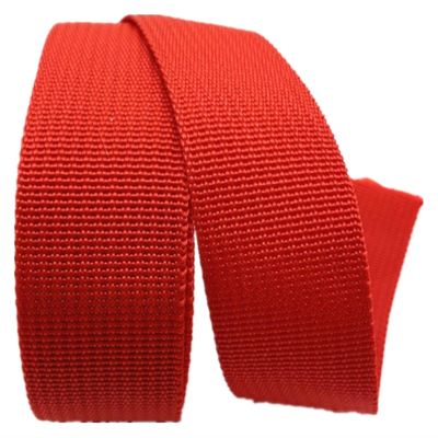 Cotton Webbing,Cotton Bag Strapping, Polypropylene Heavy-Duty Webbing Strap,Canvas Nylon Ribbon,Belt Bag Pet Knapsack Strapping Sewing Bag DIY Accessories,10 Yards/lot(Color:Red, Size : 25mm) (Color